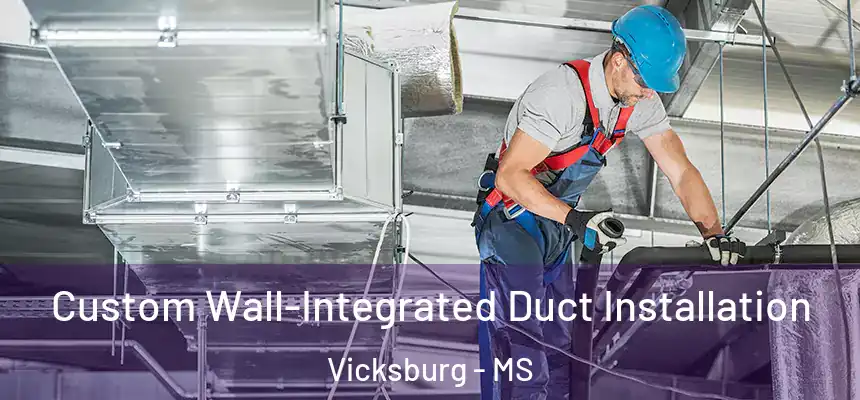  Custom Wall-Integrated Duct Installation Vicksburg - MS