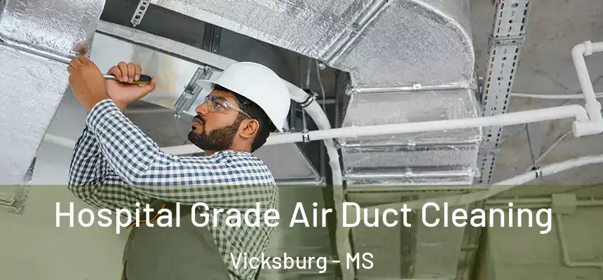 Hospital Grade Air Duct Cleaning Vicksburg - MS