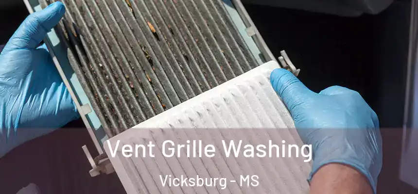 Vent Grille Washing Vicksburg - MS